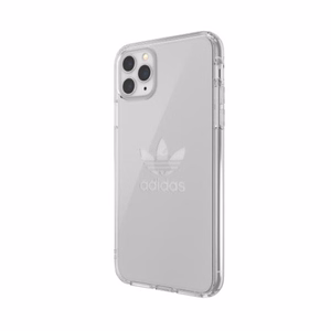 Adidas OR PC apvalks Liels logotips iPhone 11 Pro Max - caurspīdīgs