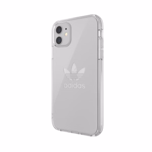 Adidas OR PC viedtālruņa apvalks Big Logo iPhone 11 - caurspīdīgs