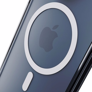 3mk caurspīdīgs magnētiskais viedtālruņa apvalks Apple iPhone 12/12 Pro