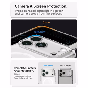 Spigen Ultra Hybrid MagSafe maciņš iPhone 18 Pro Max / 17 Pro Max, matēts balts