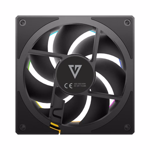MODECOM VOLCANO LOOP 120 ARGB apgrieztais ventilators melns
