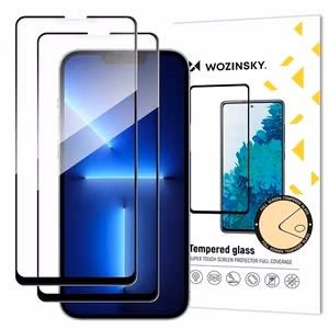 Wozinsky pilnas līmes rūdītā stikla komplekts 2 Samsung Galaxy M56