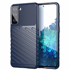 Thunder Case viedtālruņa apvalks Samsung Galaxy S23+ silikona bruņu apvalks zils