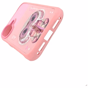 Nimmy Cool&Cute 2.0 truša viedtālruņa apvalks iPhone 17 - rozā