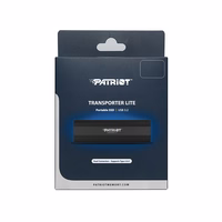 Patriot Memory Transporter Lite 1 TB USB Type-C 3.2 Gen 2 (3.1 Gen 2) (PTPL1TBPECB) melns