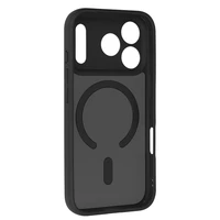 Pilnīgi matēts magnētiskais apvalks Iphone 17 Pro Max melns