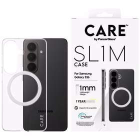 CARE by PanzerGlass SL1M Case for Samsung Galaxy S26 - Transparent