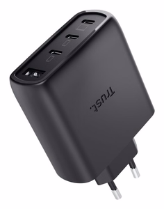Trust Maxo 65W universāls melns AC ātrā uzlāde