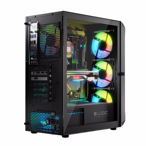 Logic PORTOS ARGB MINIDI USB 3.0 korpuss melns