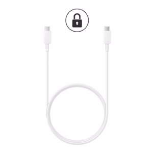 Кабель USB Samsung EP-DN975BWE Note 10+ белый Type-C Type-C 100 см оригинальный (5A)