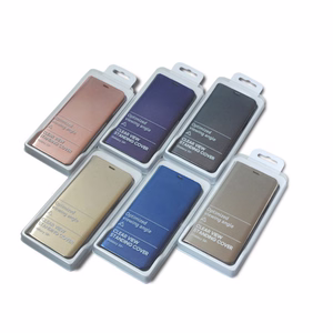 Viedais Clear View apvalks Xiaomi 15 melnais