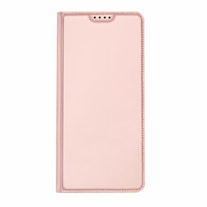 Dux Ducis Skin Pro apvalks ar atloku un kartes nodalījumu Xiaomi Redmi Note 13 5G - rozā
