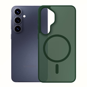 3mk Smoke MagCase zaļš – tālruņa vāciņš modelim Samsung Galaxy S26+