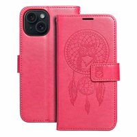 MEZZO Viedtālruņa apvalks IPHONE 15 dreamcatcher magenta krāsa
