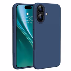 Etteri Silikona Mag maciņš for iPhone 17 tumši zils