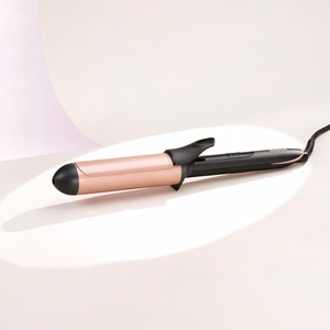 BaByliss C453E 38 mm matu lokšķēres melnā krāsā, rozā krāsā 98.4" (2.5 m)