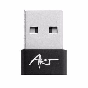 Adapter USB A 2.0 to USB C ART C14 OTG melns