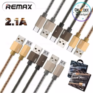 USB Cable Remax "Gefon" RC-110a Grey Type-C 100cm (metal box)