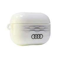 Audi IML ģeometrisks raksts AirPods Pro 2 apvalks - balts