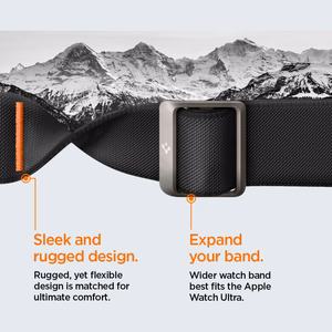 Spigen Lite Fit Pro чехол с ремешком для Apple Watch Ultra 1 / 2 (49mm) - матовый чёрный