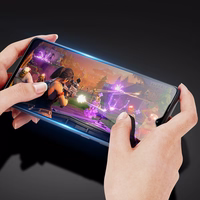 Dux Ducis 9D rūdītais stikls 9H pilns ekrāns ar Realme Narzo 50A rāmi melns (apvalkam draudzīgs)