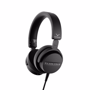 Beyerdynamic DJ 300 PRO X – profesionālas 2-in-1 uz ausīm liekamas DJ austiņas ar 3,5 mm un 6,35 mm adapteri