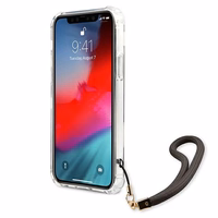 Guess GUHCP12LKSMAGR iPhone 12 Pro Max 6.7" pelēks/pelēks cietais apvalks Marble kolekcija