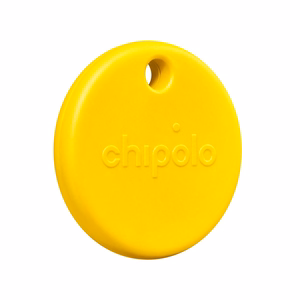 Chipolo POP Bluetooth izsekotājs ar nomaināmu bateriju iOS un Android ierīcēm, dzeltens