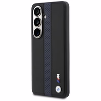 BMW Perforated Stripe Logo MagSafe Maciņš for Samsung Galaxy S26 - zils