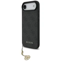 Guess 4G Charms Collection Magnētiskais viedtālruņa apvalks iPhone Air - melns