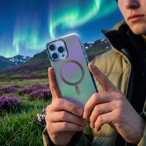 Tecto Shield Aurora maciņš iPhone 16 6,1" pelēks