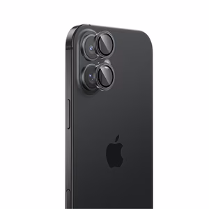 Benks Tempered Glass Glass Warrior Lens Protector on camera for iPhone 16/16 Plus (lens 2 pieces) black