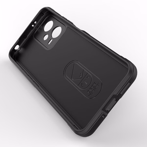 Magic Shield Case for Xiaomi Redmi Note 12 5G / Poco X5 5G Flexible Armor Cover Black
