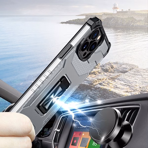 Crystal Ring Case прочный защитный чехол с подставкой для iPhone 13 Pro синий