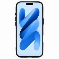 Akrila krāsains magnētiskais viedtālruņa apvalks Iphone 17 Air melns