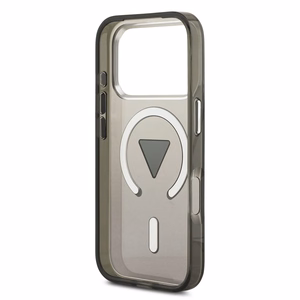 GUESS чехол для IPHONE 17 Pro Max совместимый с MagSafe GUHMP17XHGTMLCGK (IML Gradient W/ Triangle Logo) чёрный