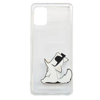 Karl Lagerfeld Choupette Fun apvalks Samsung Galaxy A31 - Caurspīdīgs