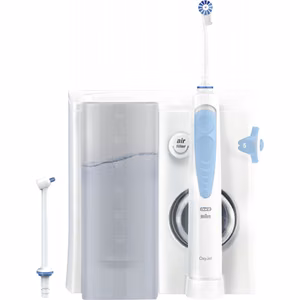 Oral-B OxyJet MD20 – 600 ml oral irrigator with 2 nozzles, white