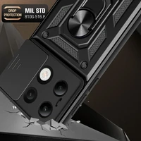 Tech-Protect CamShield Pro Viedtālruņa apvalks Xiaomi Redmi Note 13 4G / LTE - melns