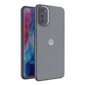 Īpaši plāns 0.5mm viedtālruņa apvalks Motorola Moto E32 caurspīdīgs