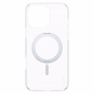 CARE by PanzerGlass Funkcionālais viedtālruņa apvalks ar statīvu iPhone 16 Pro Max 6.9" sudraba/sudraba Magnētiskais 1328