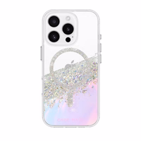 maciņš-Mate Karat MagSafe - maciņš iPhone 16 Pro (Holographic Soap Bubble)