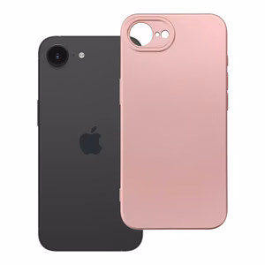 METALLIC viedtālruņa apvalks IPHONE 16e (SE 4 2025) rozā