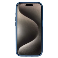 AG Matte Series viedtālruņa apvalks Iphone 15 Plus zils