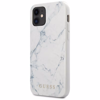 Guess Marmora viedtālruņa apvalks iPhone 12 mini 5.4" - balts