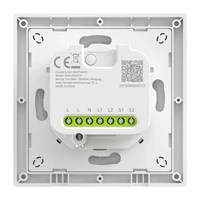 SONOFF MINI-ZB2GS-E ZigBee divkanālu sienas slēdzis