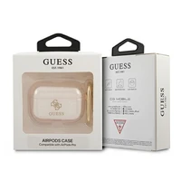 Guess GUAPUCG4GD AirPods Pro apvalks zelta/zelta Glitter kolekcija