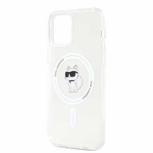 Чехол Karl Lagerfeld IML Choupette MagSafe для iPhone 12 / 12 Pro - прозрачный
