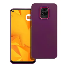 FRAME viedtālruņa apvalks XIAOMI Redmi Note 9S / 9 Pro, violetā krāsā