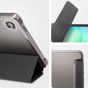 Spigen Smart Fold korpuss Samsung Galaxy Tab A9 / A11 - Melns
